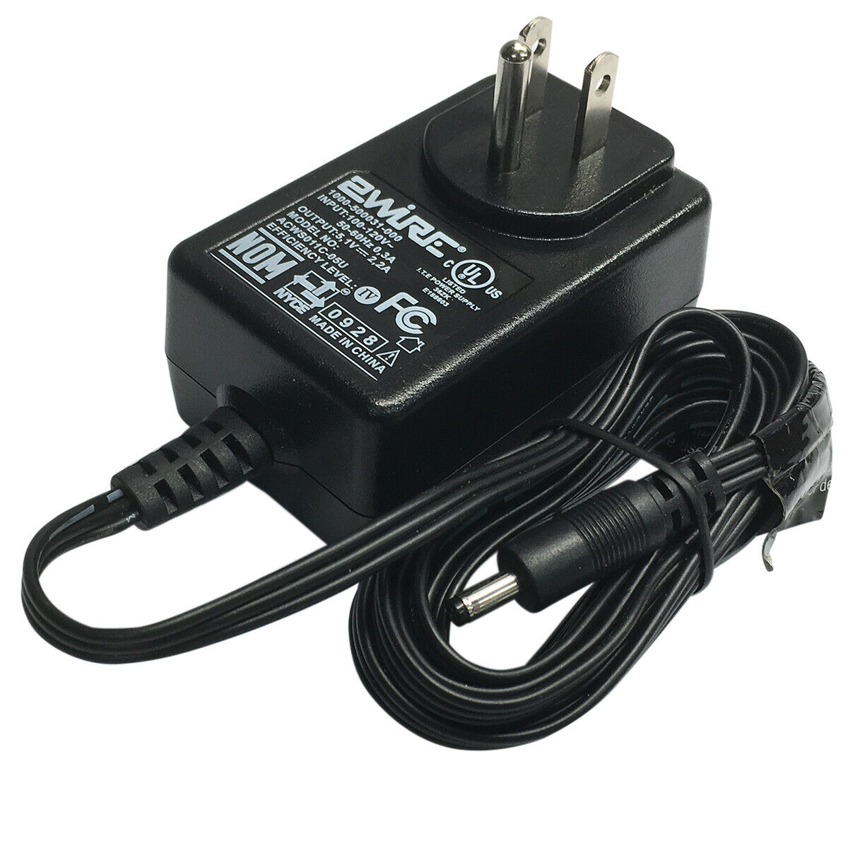 New 5.1V 2.2A 2Wire ACWS011C-05U Power Supply AC ADAPTER for AT&T Modem